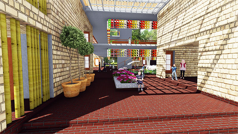 Urban Design : chiloda Learning Center